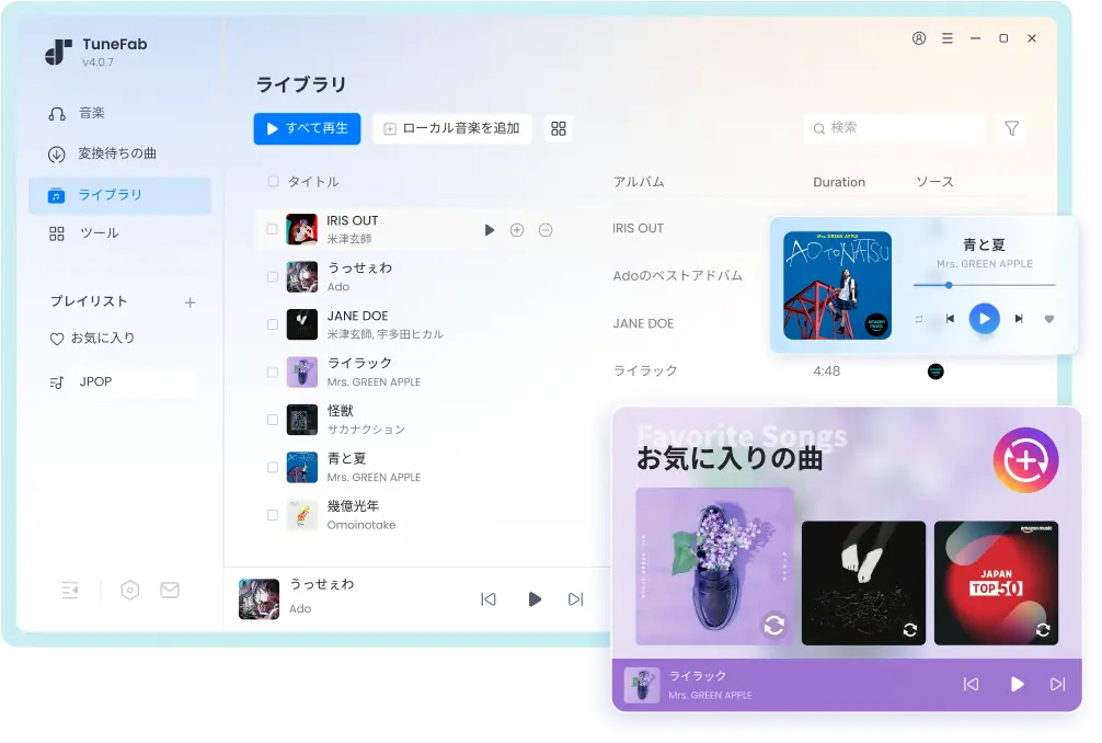 TuneFab Amazon Music 変換
