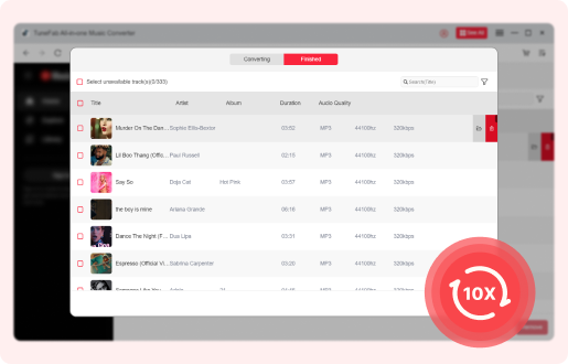 YouTube Musicを多様なオーディオ形式に変換