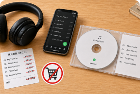曲を買い直さずにCDを作成