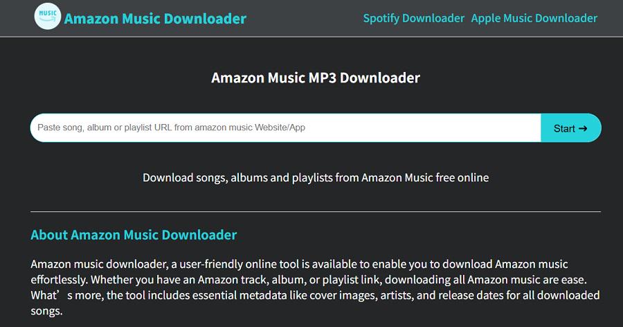 Amazon Music MP3 Downloader