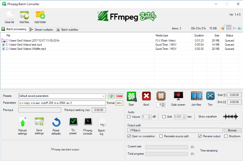 MP3変換フリーソフトFFmpeg