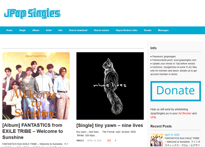 J-POP Singles