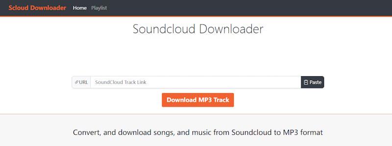 SoundCloud MP3 音楽 ダウンローダー