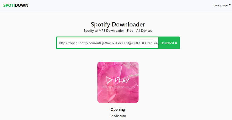 SPOTIDOWN